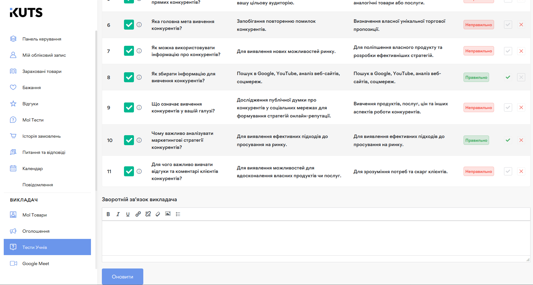 Огляд кабінету викладача - картинка 10