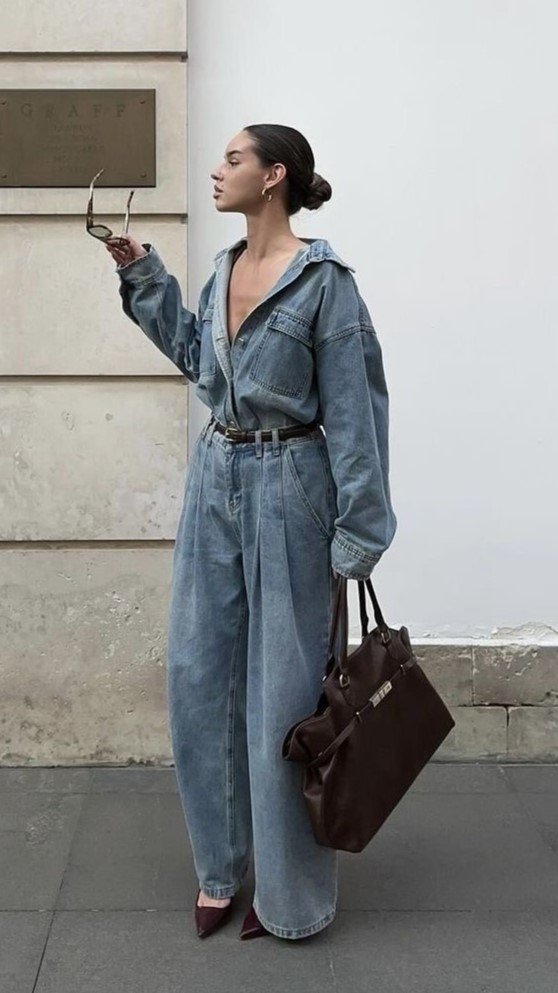 denim outfit