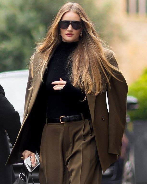 Reserved stylish outfit