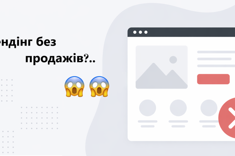 Лендінг без продажів: розберемо та виправимо 10 помилок