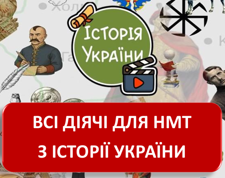 ВСІ ДІЯЧІ ДЛЯ НМТ З ІСТОРІЇ (БЕЗ ПОРТРЕТІВ)