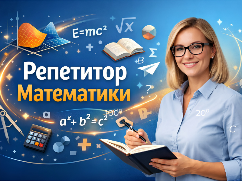 Репетитор з математики (алгебра, геометрія)