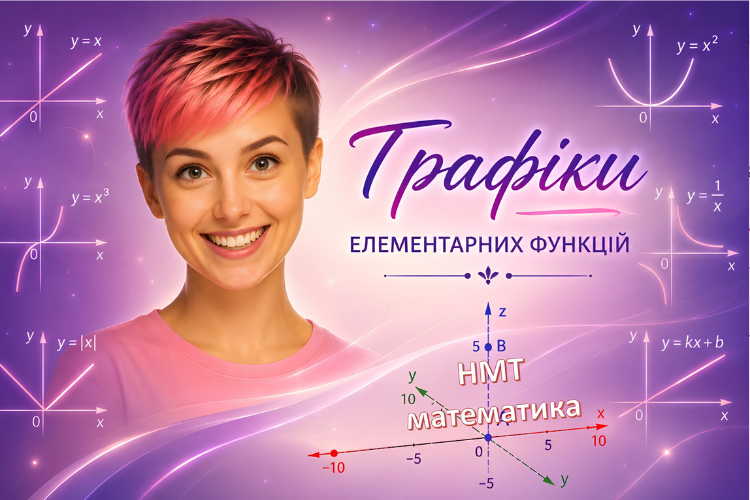 Підготовка до НМТ з математики з усмішкою: «Графіки елементарних функцій» 8 Графіки елементарних функцій для підготовки до НМТ з математики