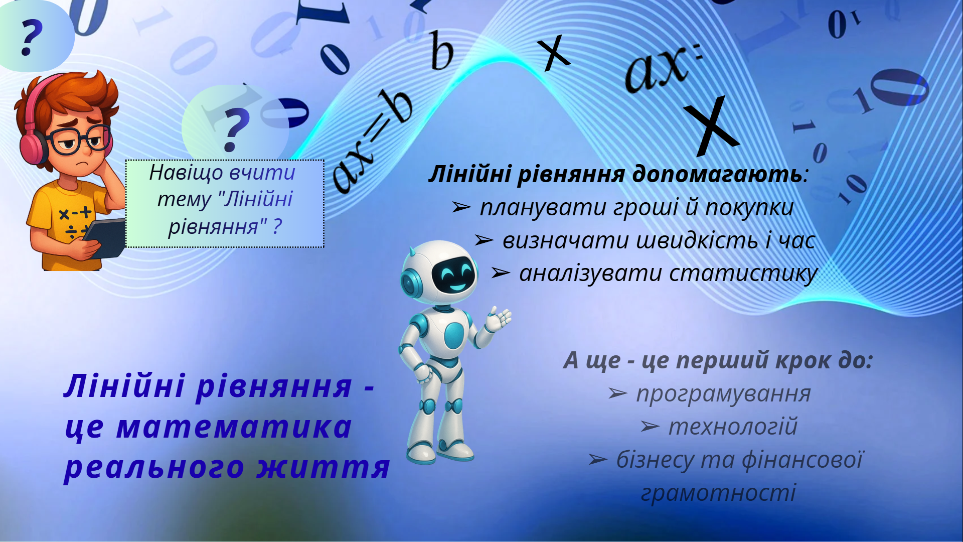 Діппер і Мейбл — лінійна функція
