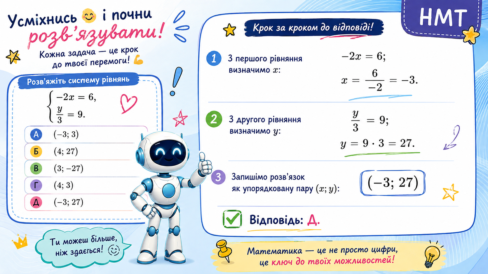 Діппер і Мейбл — лінійна функція